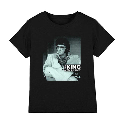 Black - Front - Elvis Presley Childrens-Kids Good To Be T-Shirt