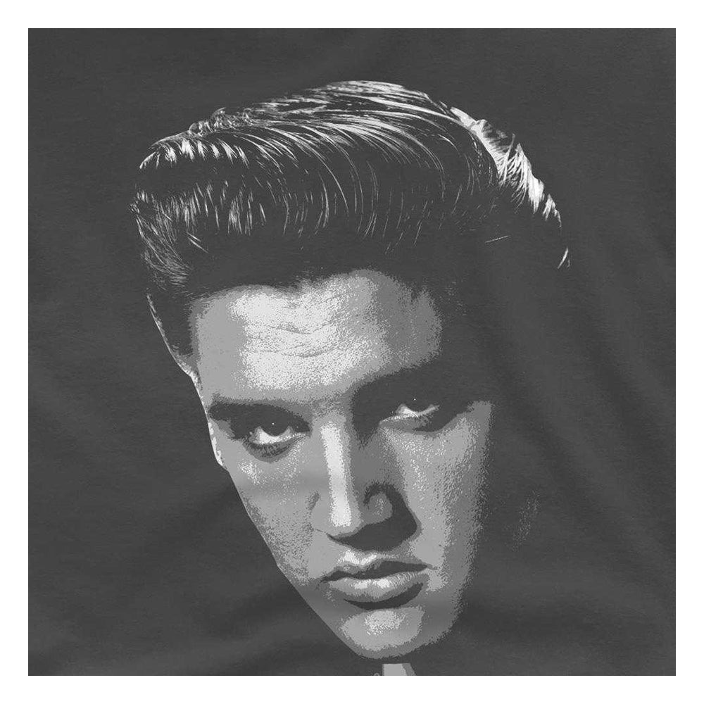 Charcoal - Side - Elvis Presley Childrens-Kids American Idol T-Shirt