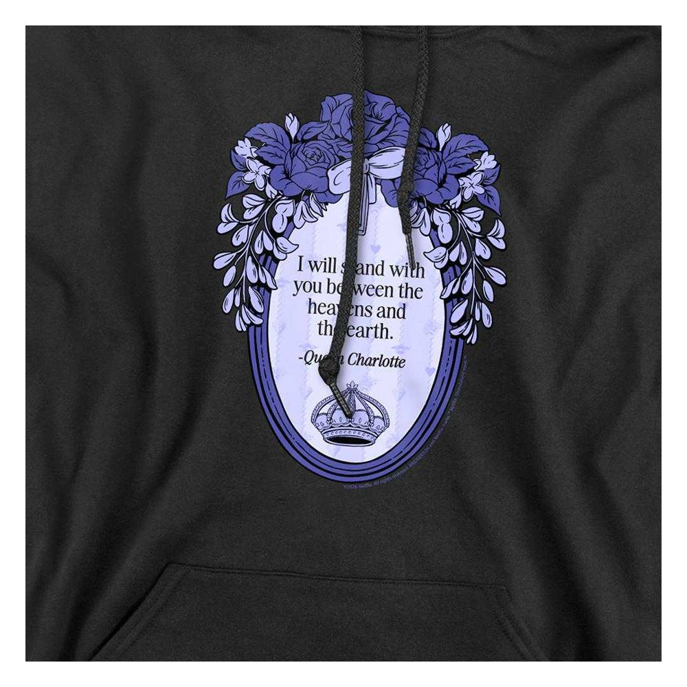 Black - Side - Bridgerton Unisex Adult I Will Stand With You Hoodie
