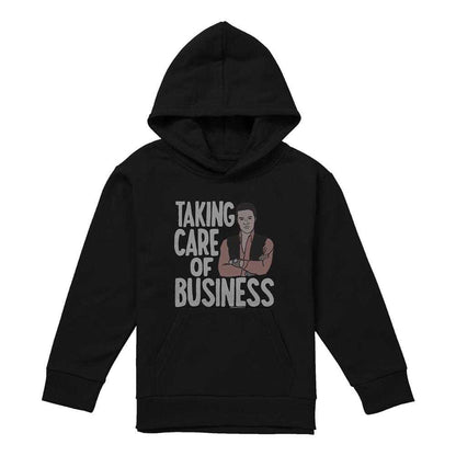 Black - Front - Elvis Presley Childrens-Kids TCB Hoodie