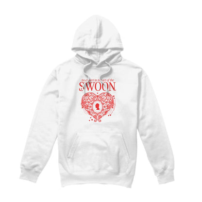 White - Front - Bridgerton Unisex Adult The Art Of Swoon Hoodie