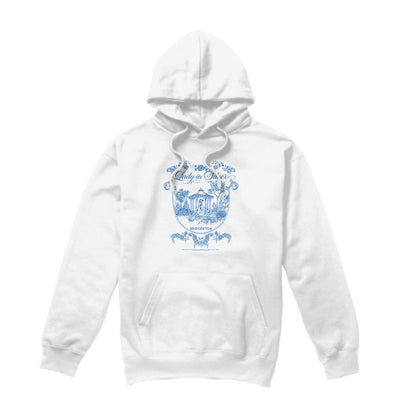 White - Front - Bridgerton Unisex Adult Fairy Tale Gazebo Dancing Hoodie
