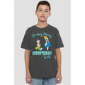 Charcoal - Lifestyle - Alice In Wonderland Childrens-Kids Very Merry Unbirthday To Me T-Shirt