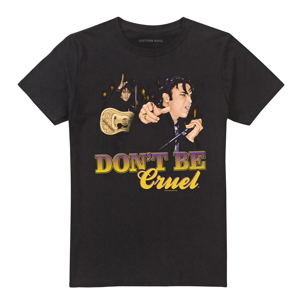 Black - Front - Elvis Presley Unisex Adult Dont Be Cruel T-Shirt