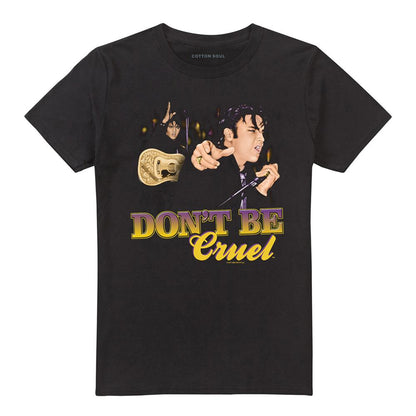 Black - Front - Elvis Presley Unisex Adult Dont Be Cruel T-Shirt