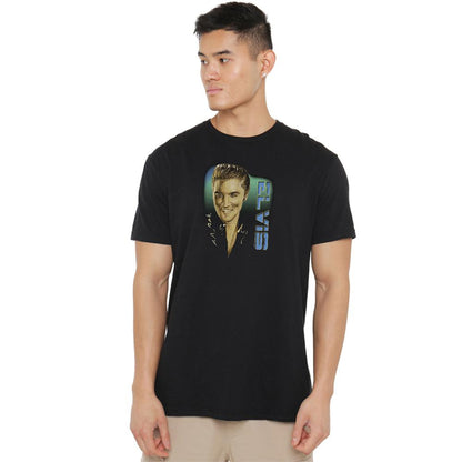 Black - Back - Elvis Presley Unisex Adult 56 T-Shirt