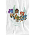 White - Side - Star Wars Childrens-Kids Young Jedi Adventure The Force Is With Us T-Shirt
