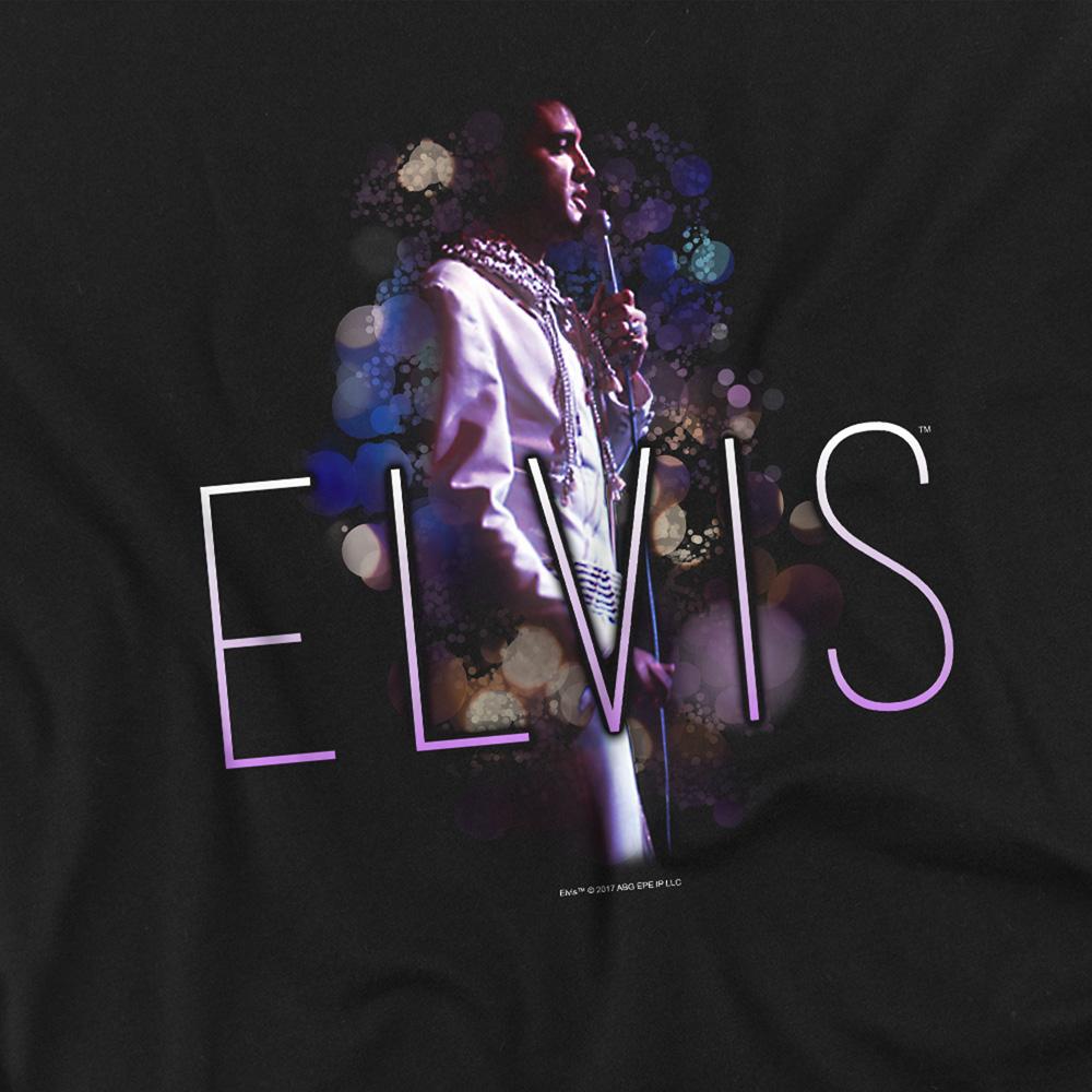 Black - Side - Elvis Presley Unisex Adult Dream State T-Shirt