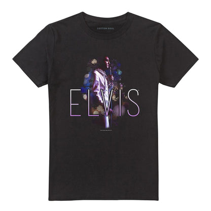 Black - Front - Elvis Presley Unisex Adult Dream State T-Shirt