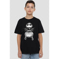 Black - Lifestyle - The Nightmare Before Christmas Childrens-Kids Jack Pumpkin Sketch T-Shirt