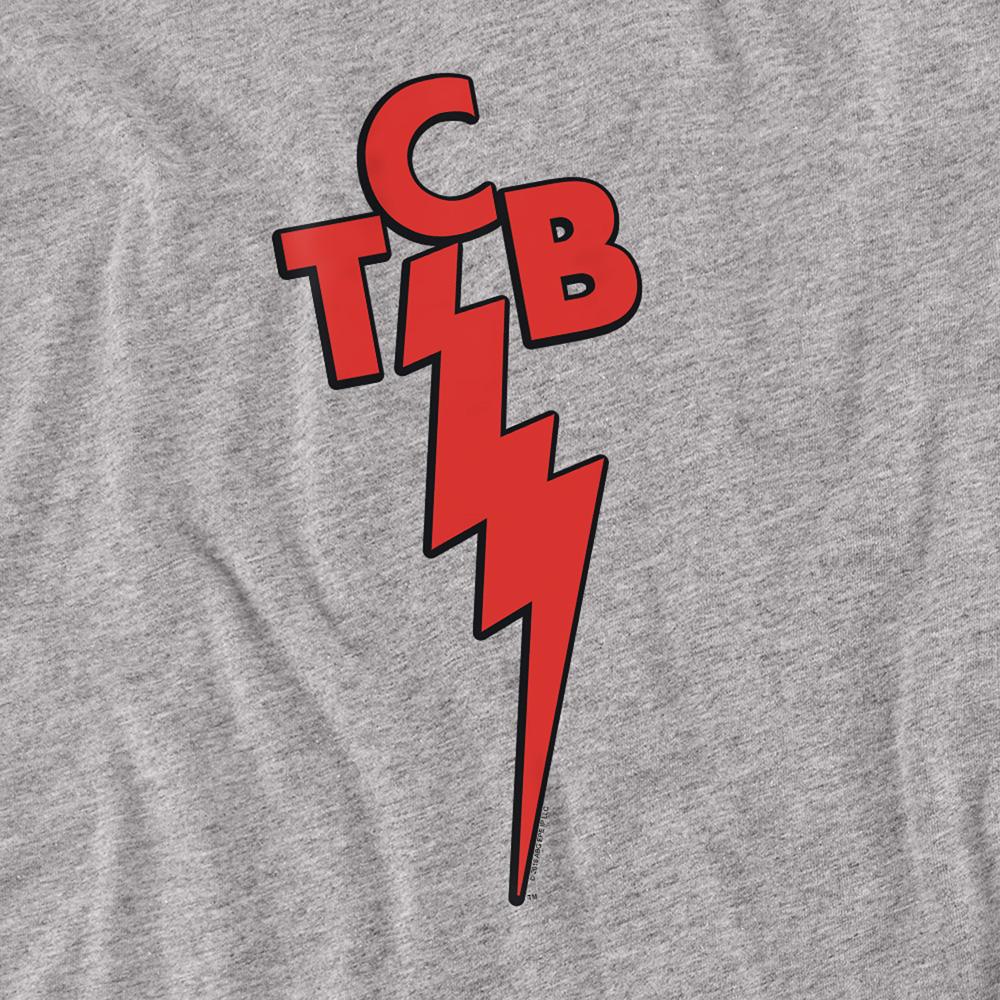 Athletic Heather - Side - Elvis Presley Unisex Adult TCB Long-Sleeved T-Shirt