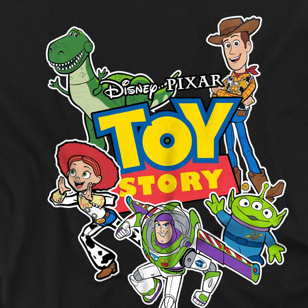Black - Back - Toy Story Unisex Adult Character T-Shirt