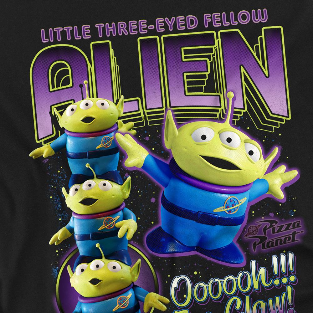 Black - Back - Toy Story Unisex Adult The Claw Aliens Homage Long-Sleeved T-Shirt