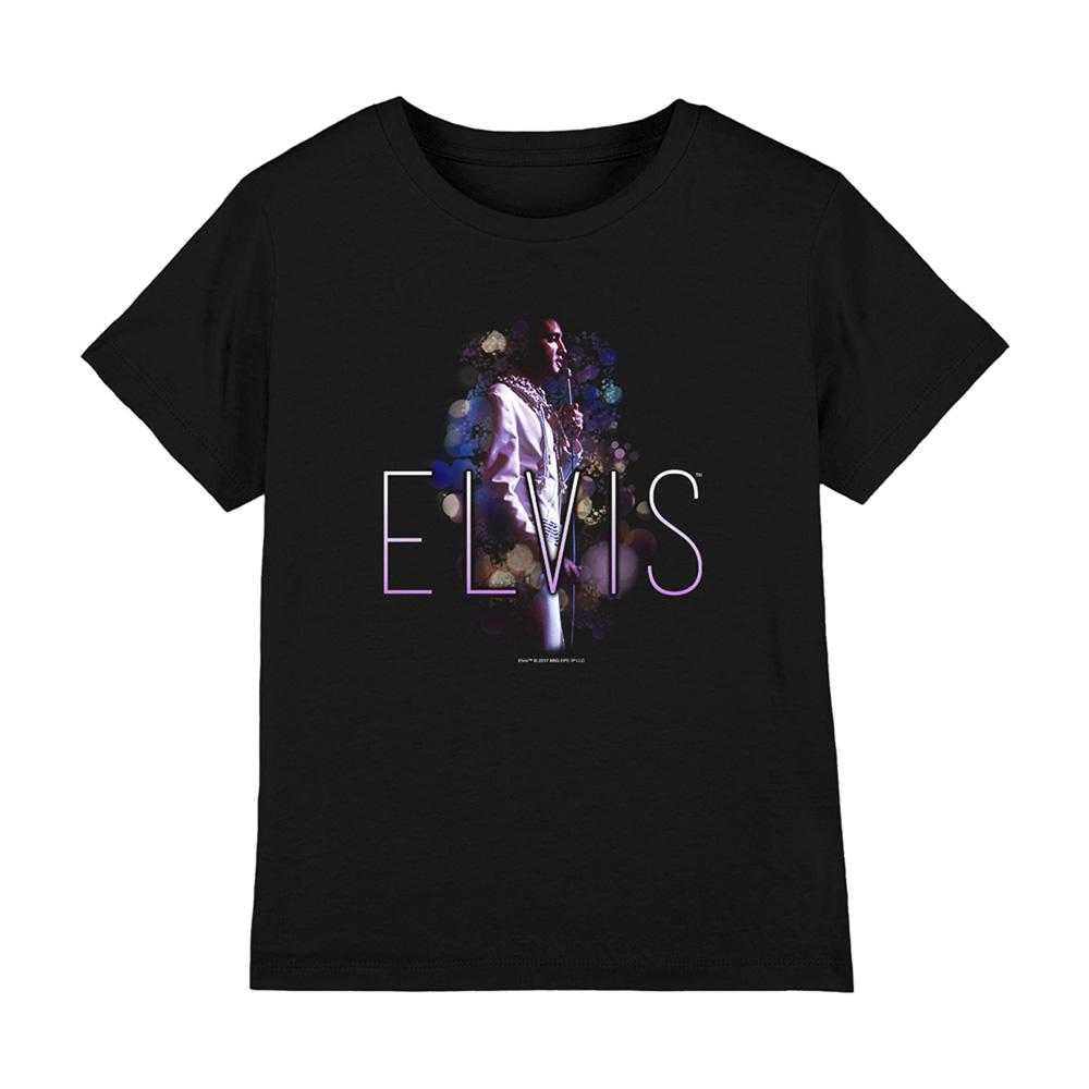 Black - Front - Elvis Childrens-Kids Dream State T-Shirt