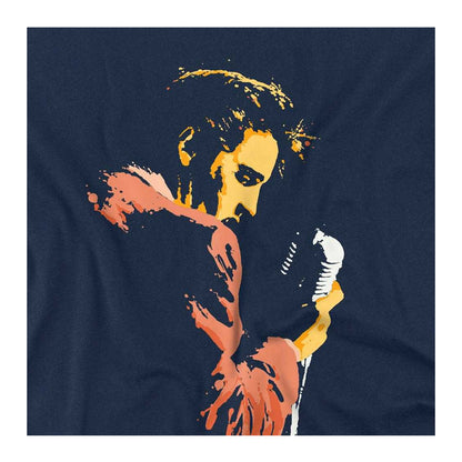 Navy - Side - Elvis Presley Childrens-Kids Early Elvis Presley T-Shirt
