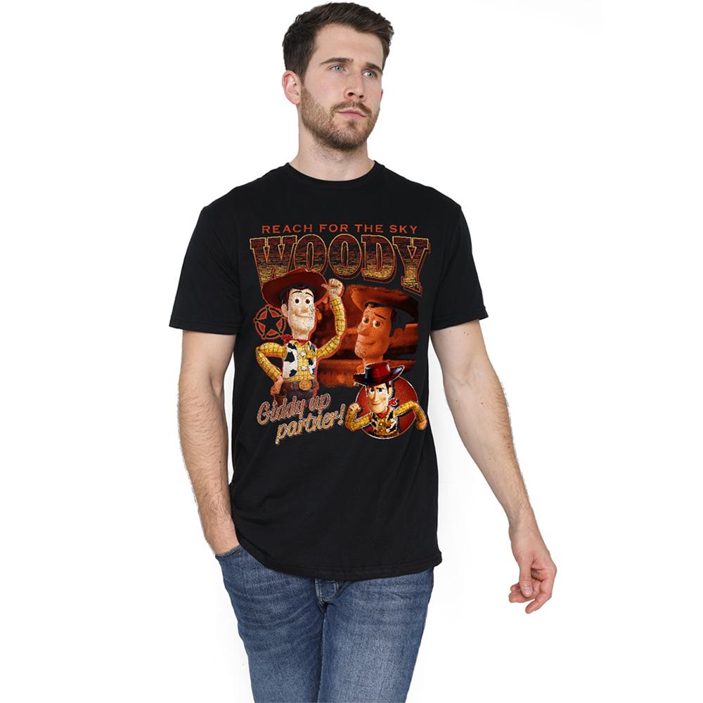 Black - Lifestyle - Toy Story Unisex Adult Sheriff Woody Homage T-Shirt