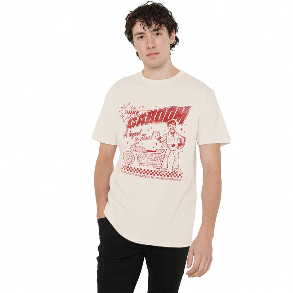 Natural - Lifestyle - Toy Story Unisex Adult Duke Caboom Retro T-Shirt