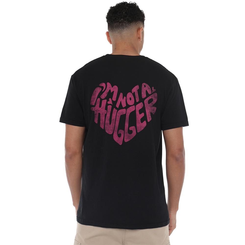 Black - Lifestyle - Toy Story Unisex Adult Not A Hugger Lotso Back Print T-Shirt