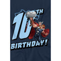 Navy - Lifestyle - Thor Childrens-Kids 10th Birthday T-Shirt