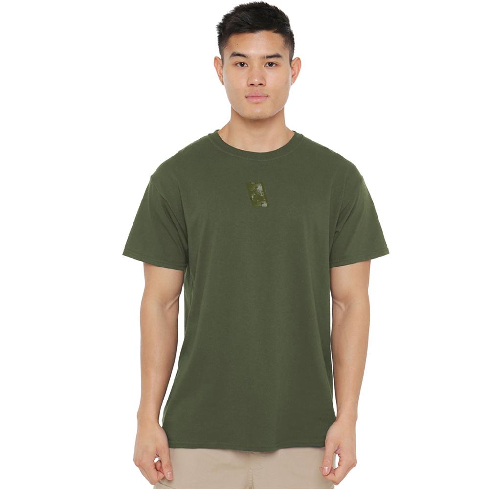 Military Green - Back - Elvis Presley Unisex Adult Army T-Shirt