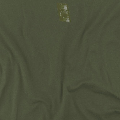 Military Green - Side - Elvis Presley Unisex Adult Army T-Shirt