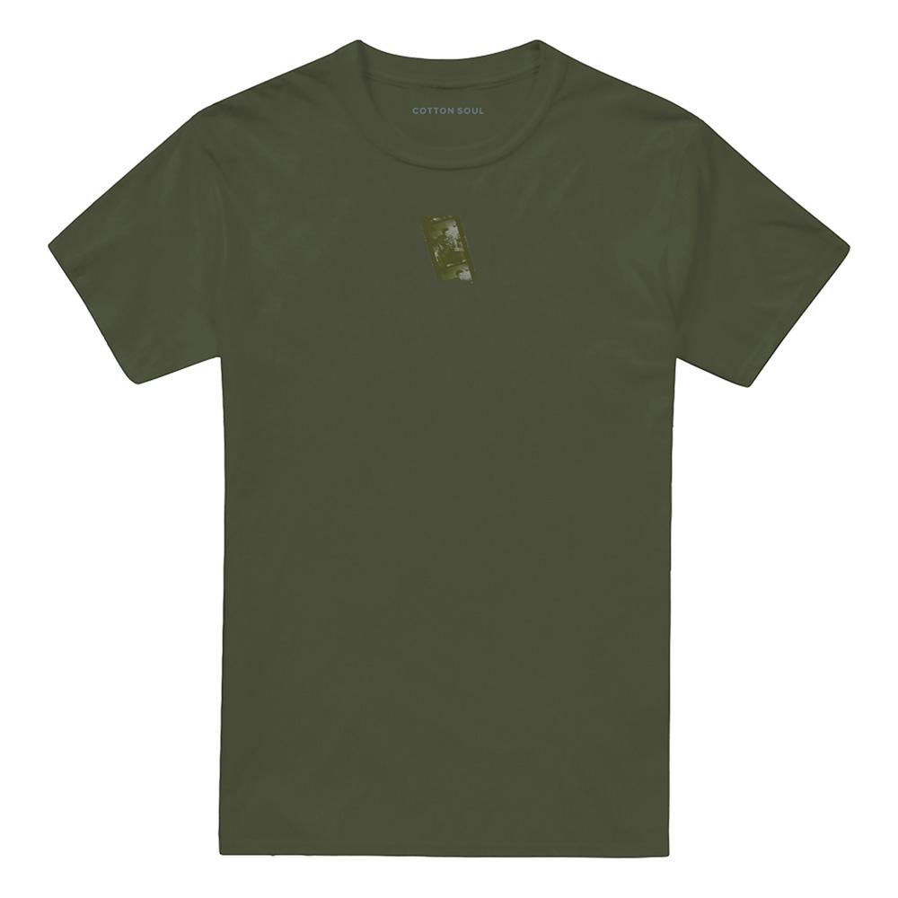 Military Green - Front - Elvis Presley Unisex Adult Army T-Shirt