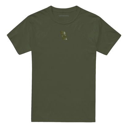 Military Green - Front - Elvis Presley Unisex Adult Army T-Shirt