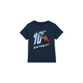 Navy - Front - Thor Childrens-Kids 10th Birthday T-Shirt
