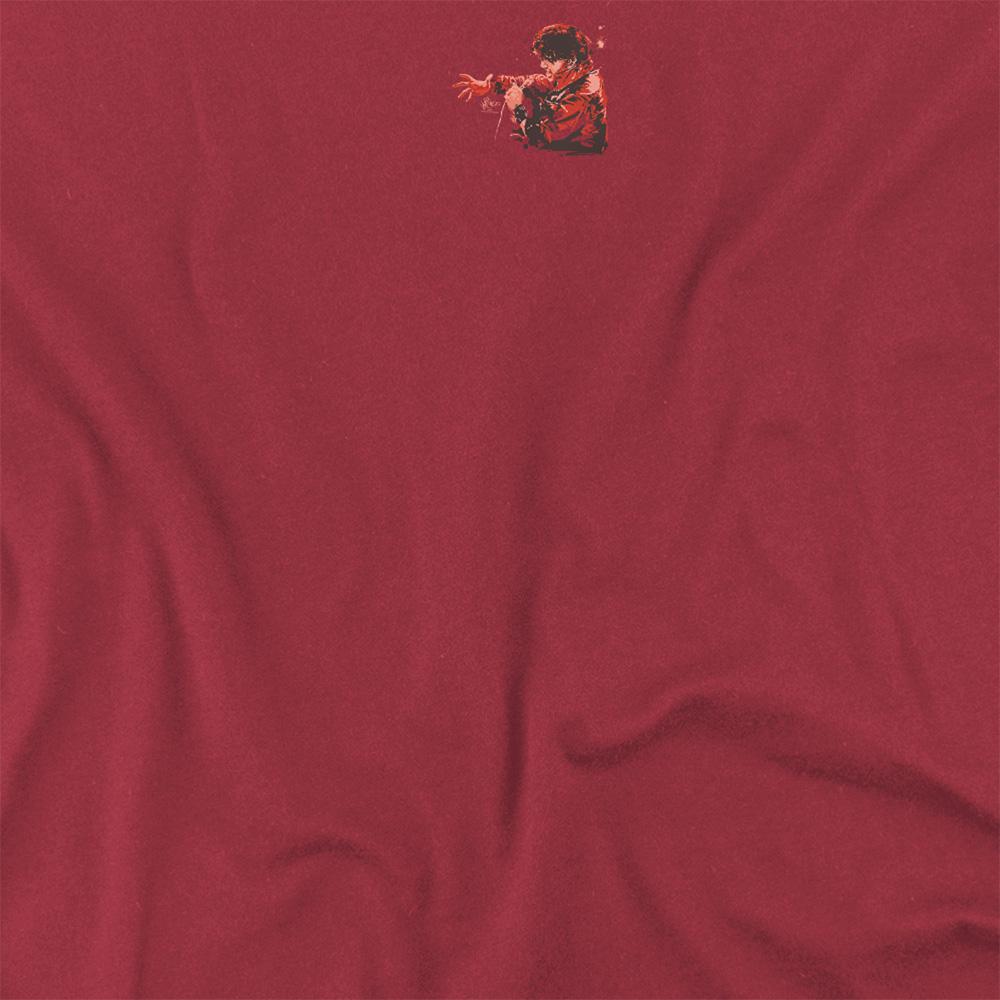 Cardinal - Side - Elvis Presley Unisex Adult Comeback T-Shirt