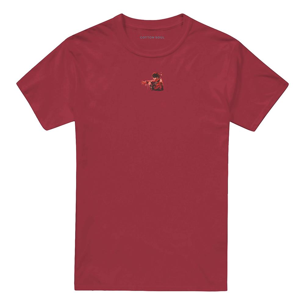 Cardinal - Front - Elvis Presley Unisex Adult Comeback T-Shirt