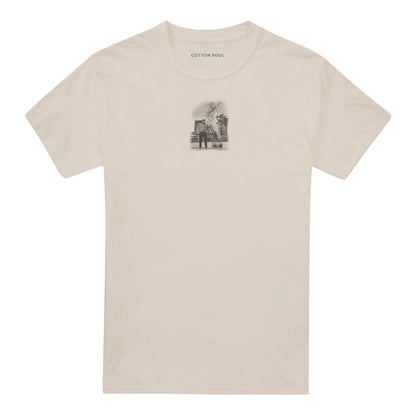Sand - Front - Elvis Presley Unisex Adult Larger Than Life T-Shirt