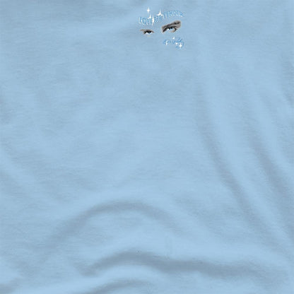 Light Blue - Side - Elvis Presley Unisex Adult Tender Eyes T-Shirt