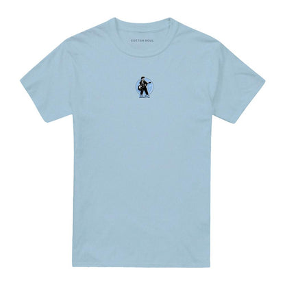 Light Blue - Front - Elvis Presley Unisex Adult 45 Rpm T-Shirt