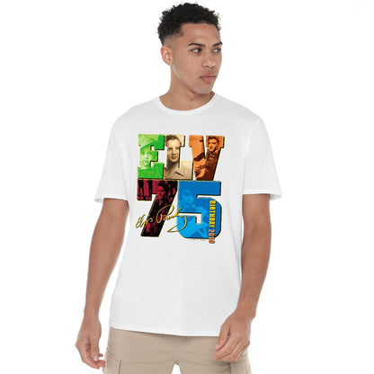 White - Back - Elvis Presley Unisex Adult Birthday 2010 T-Shirt
