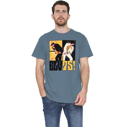 Carolina Blue - Back - Elvis Presley Unisex Adult Still The King T-Shirt