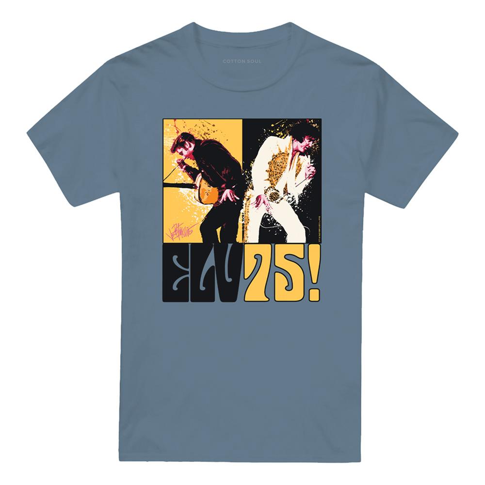Carolina Blue - Front - Elvis Presley Unisex Adult Still The King T-Shirt