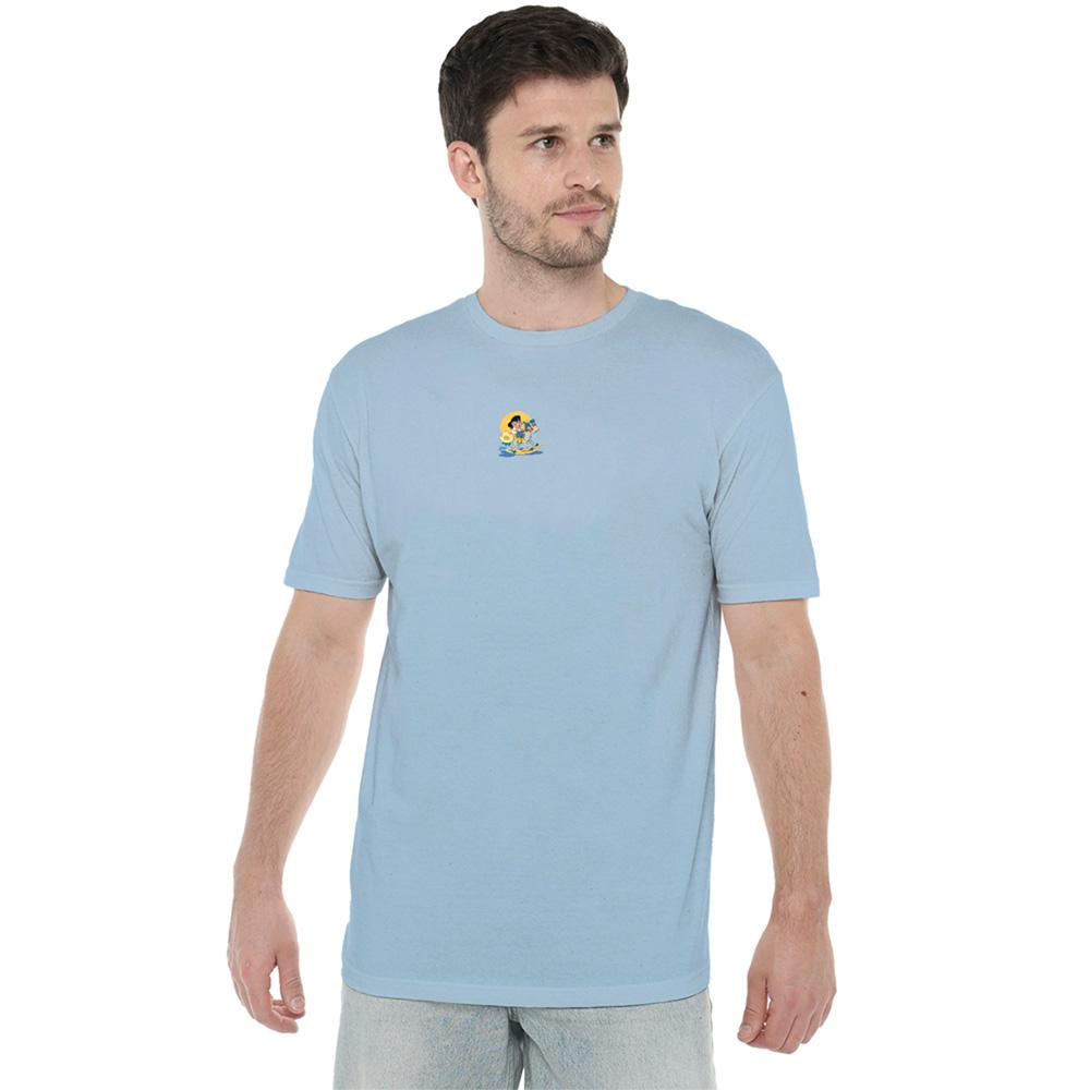 Light Blue - Back - Elvis Presley Unisex Adult Yip E T-Shirt