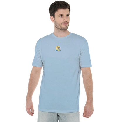 Light Blue - Back - Elvis Presley Unisex Adult Yip E T-Shirt
