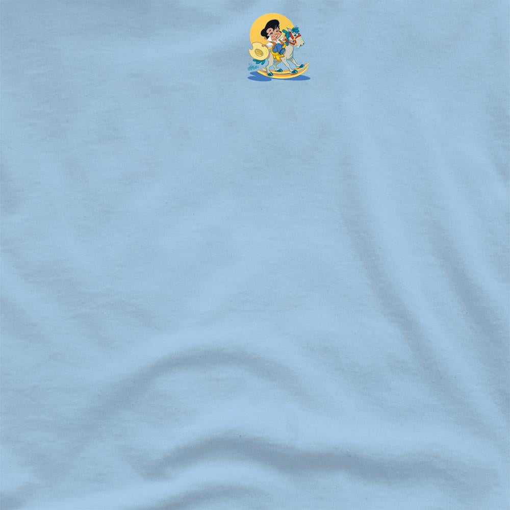 Light Blue - Side - Elvis Presley Unisex Adult Yip E T-Shirt