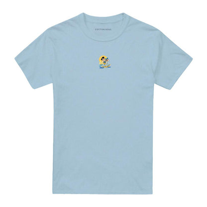 Light Blue - Front - Elvis Presley Unisex Adult Yip E T-Shirt