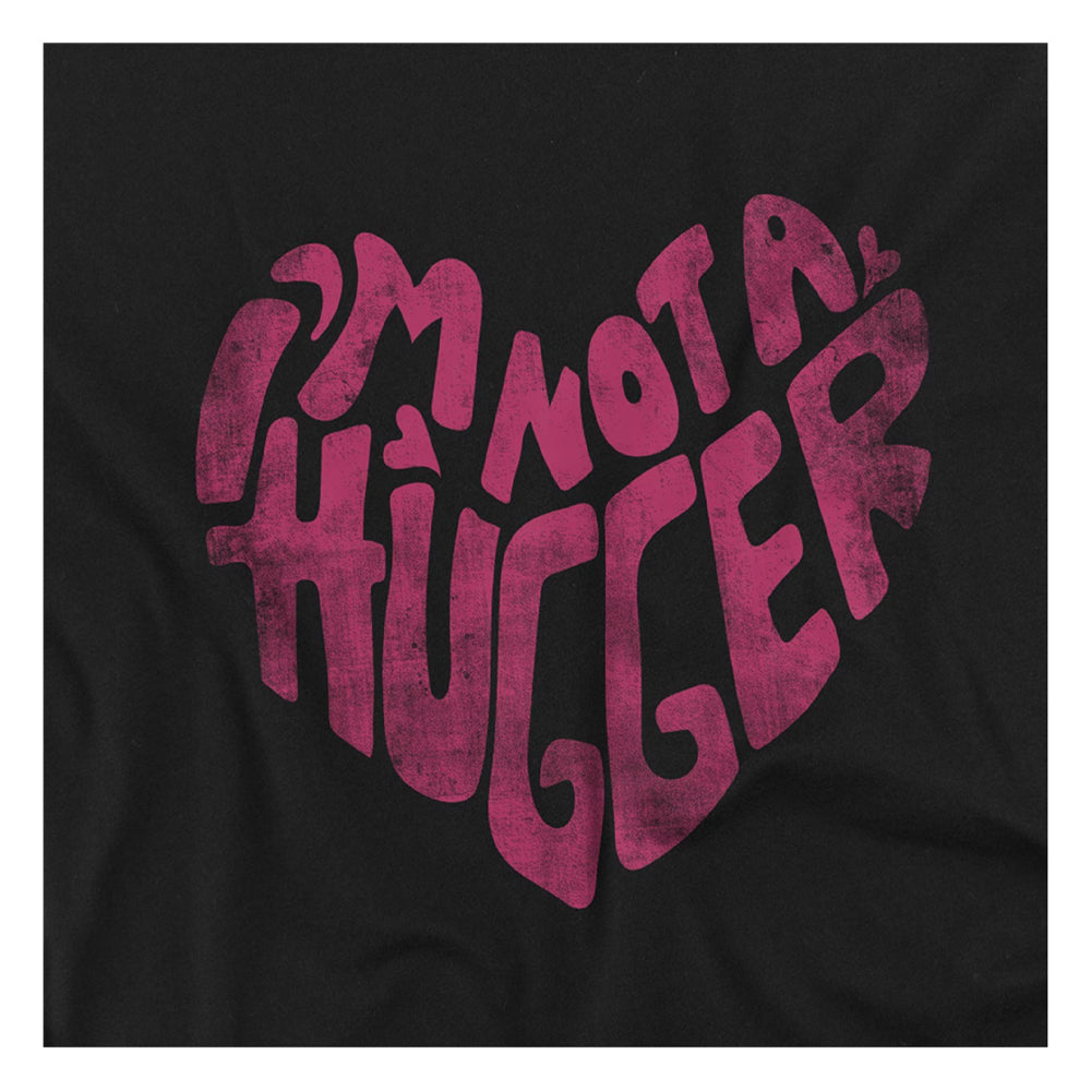 Black - Side - Toy Story Womens-Ladies Not A Hugger Lotso Back Print T-Shirt