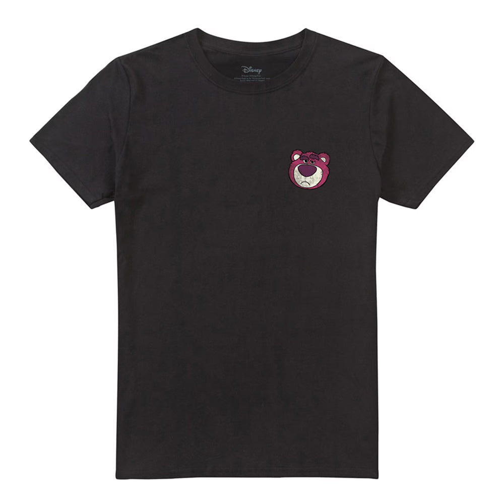 Black - Front - Toy Story Womens-Ladies Not A Hugger Lotso Back Print T-Shirt