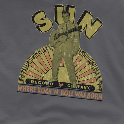 Charcoal - Side - Sun Records Unisex Adult Sunoriginal Son T-Shirt