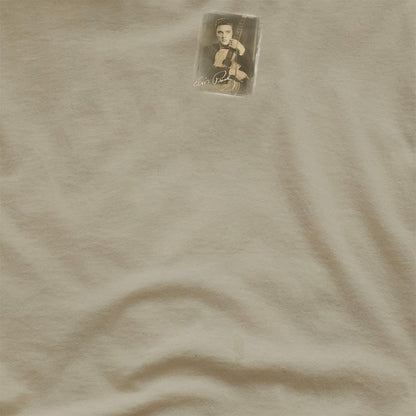 Safari Green - Side - Elvis Presley Unisex Adult Guitarman T-Shirt