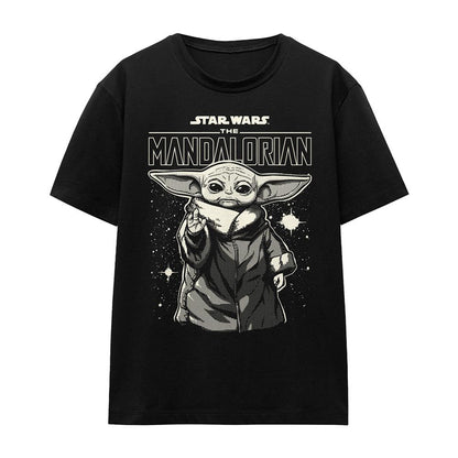 Black - Front - Star Wars The Mandalorian Unisex Adult Grogu Long-Sleeved T-Shirt