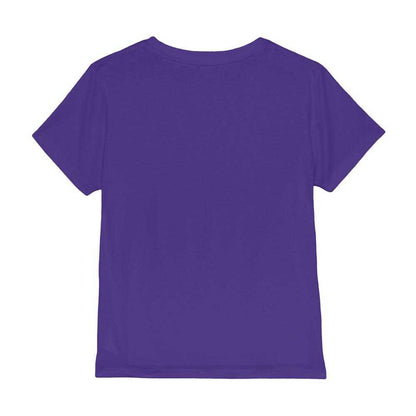 Purple - Back - Elvis Presley Childrens-Kids Photograph 35th Anniversary T-Shirt