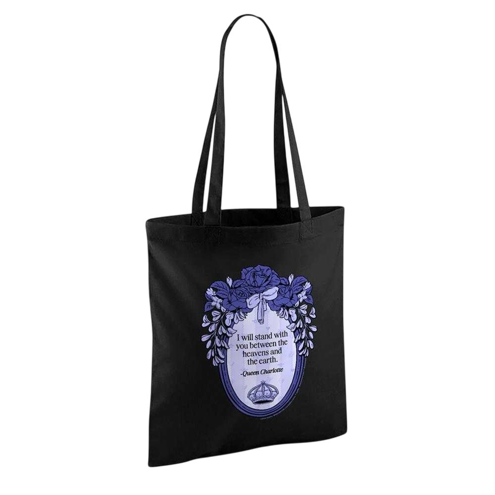 Black - Back - Bridgerton I Will Stand With You Reusable Tote Bag