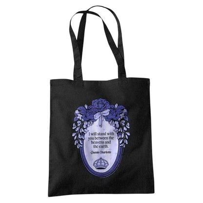 Black - Front - Bridgerton I Will Stand With You Reusable Tote Bag