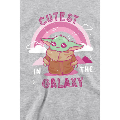 Sport Heather - Lifestyle - Star Wars: The Mandalorian Unisex Adult Cutest In The Galaxy Grogu Sweatshirt