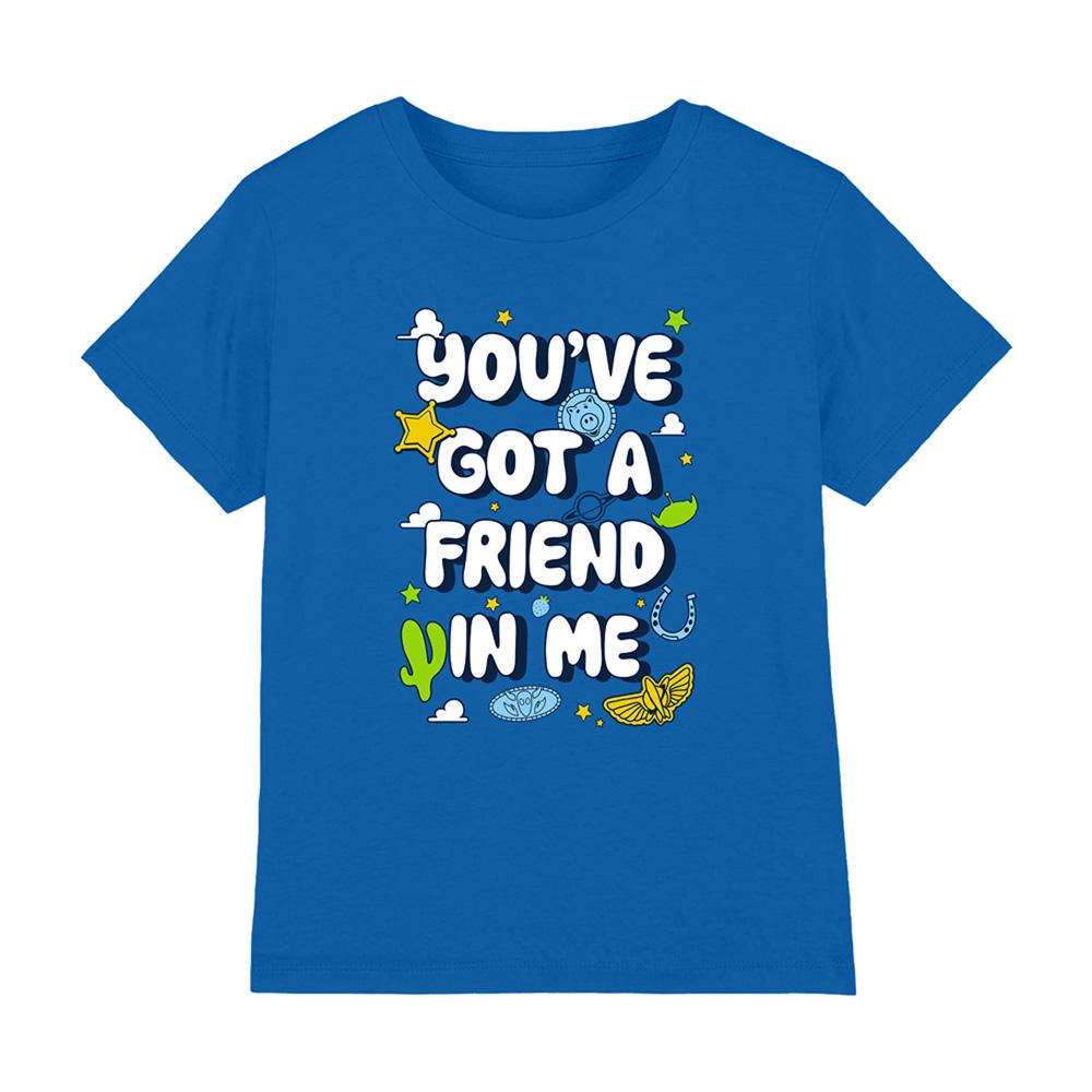 Royal Blue - Front - Toy Story Childrens-Kids You´ve Got A Friend In Me T-Shirt